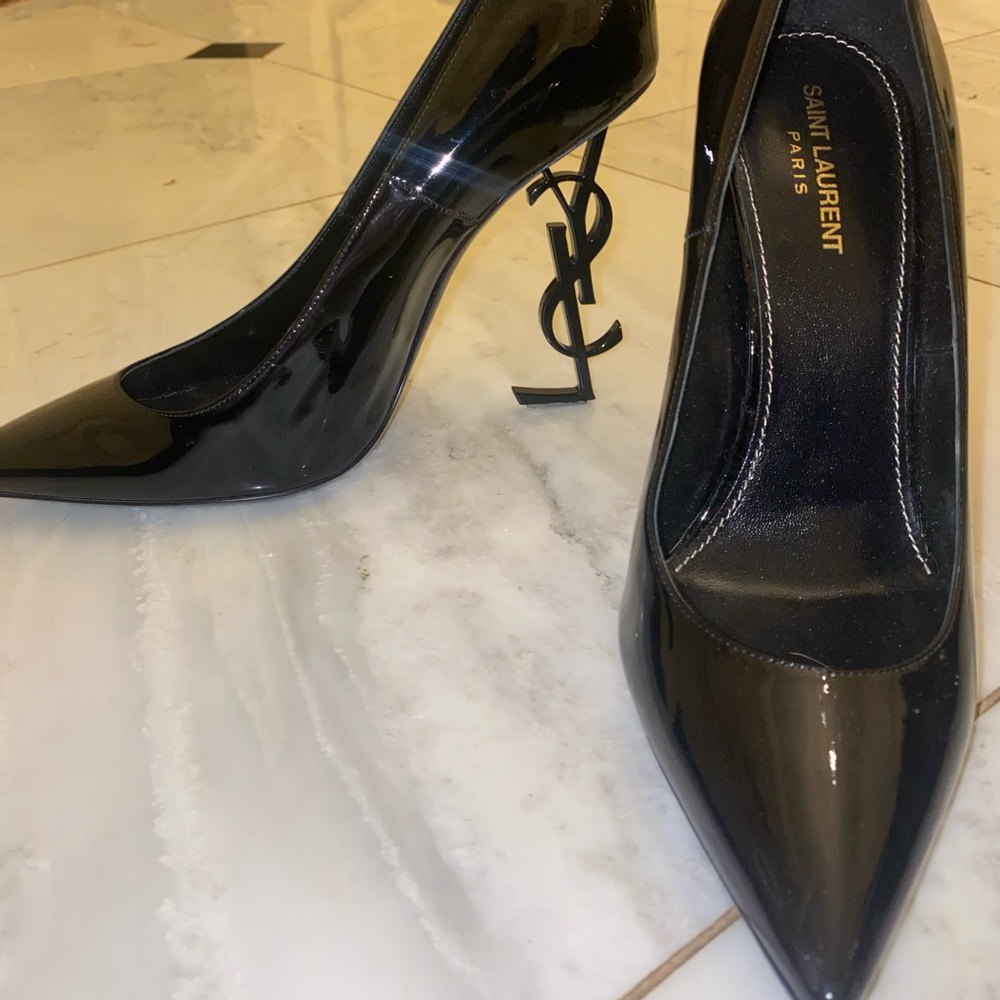 YSL point-toe heels